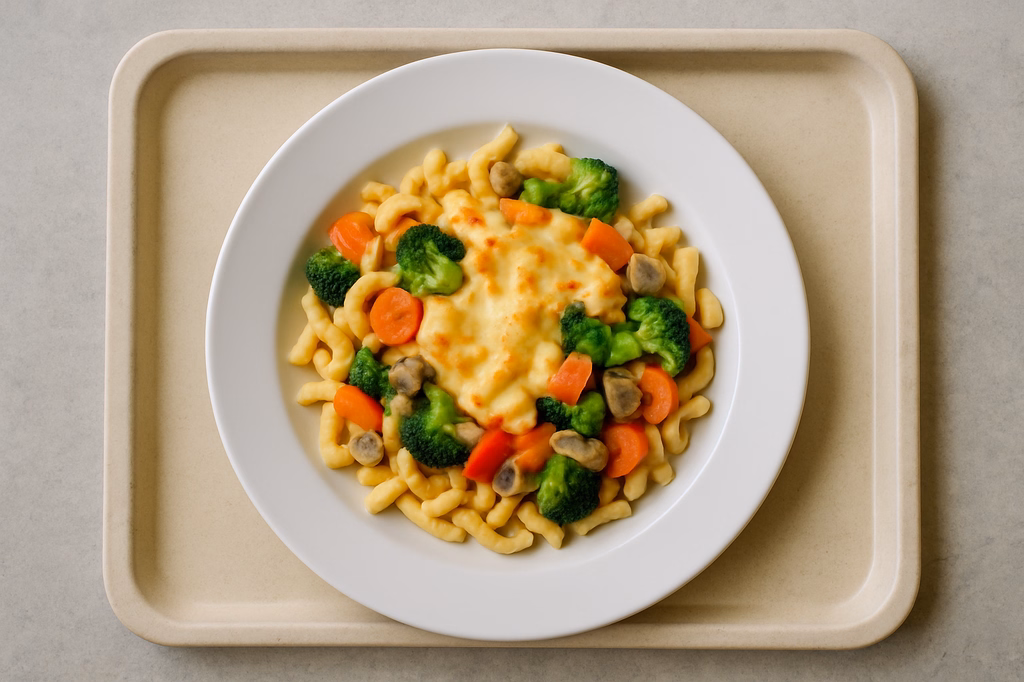 "Allgäuer" Spätzle - Gemüsepfanne (AI Generated)