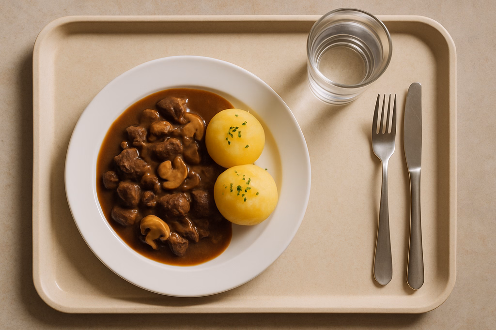 Rehragout mit Champignions (AI Generated)