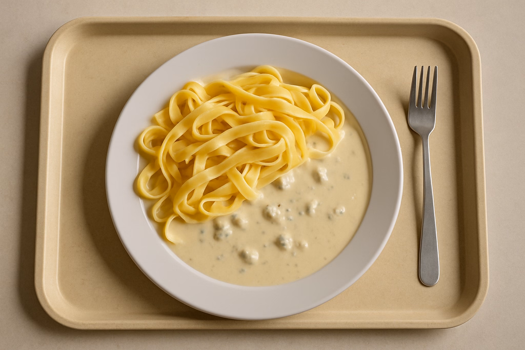 Tagliatelle mit mit Gorgonzolasoße (AI Generated)