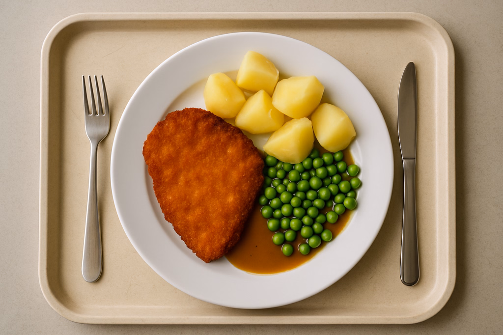 Hähnchenschnitzel im Knuspermantel (AI Generated)
